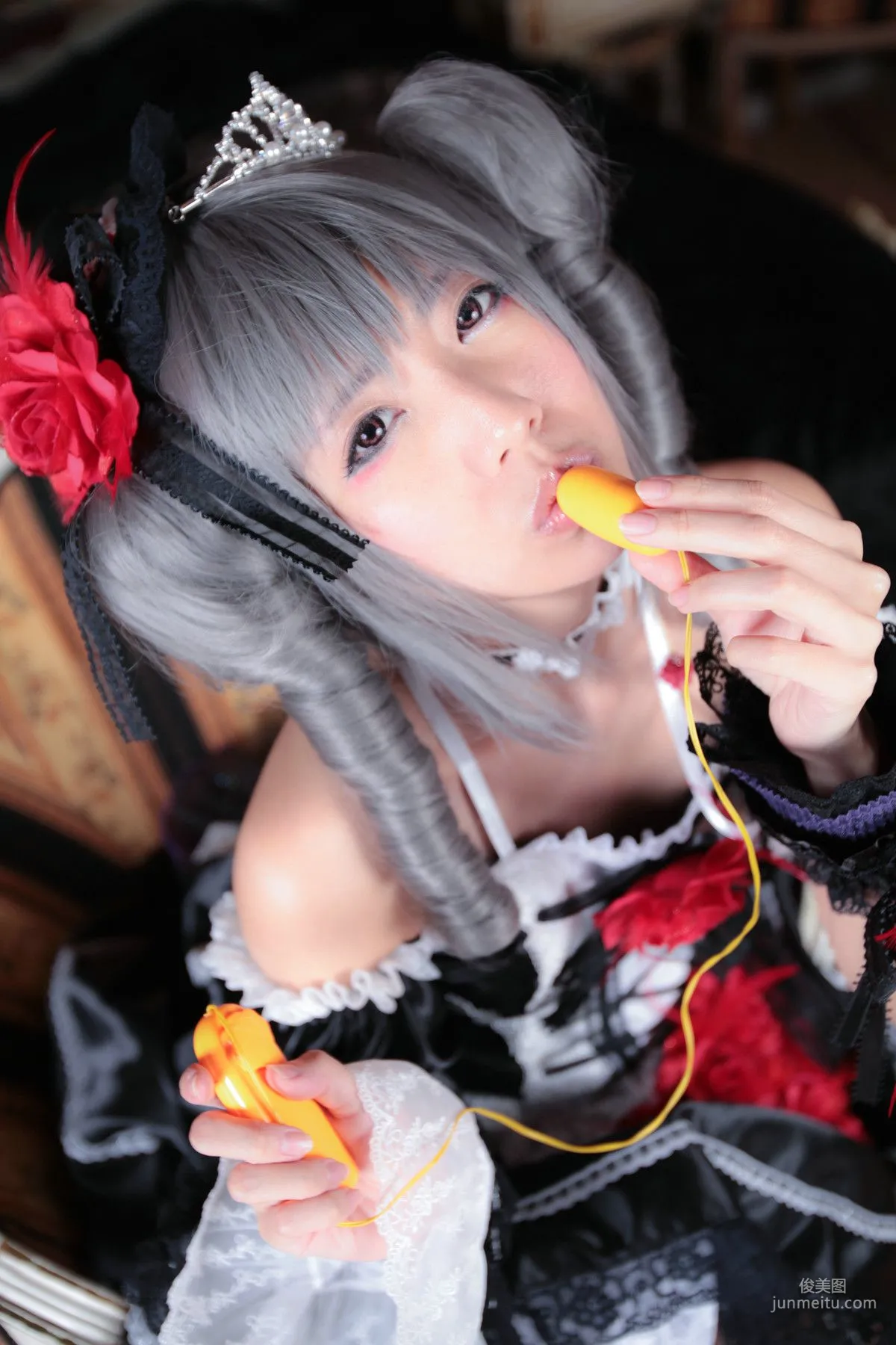 Ayane(あやね) 《Idolmaster》Kanzaki Ranko(神崎蘭子) [Wolf Fang!!] 寫真集 17