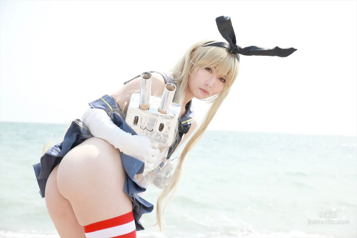 Hozaki(穂咲)《艦隊これくしょん》Shimakaze(島風) [ORANGE MANIAC] 寫真集 27