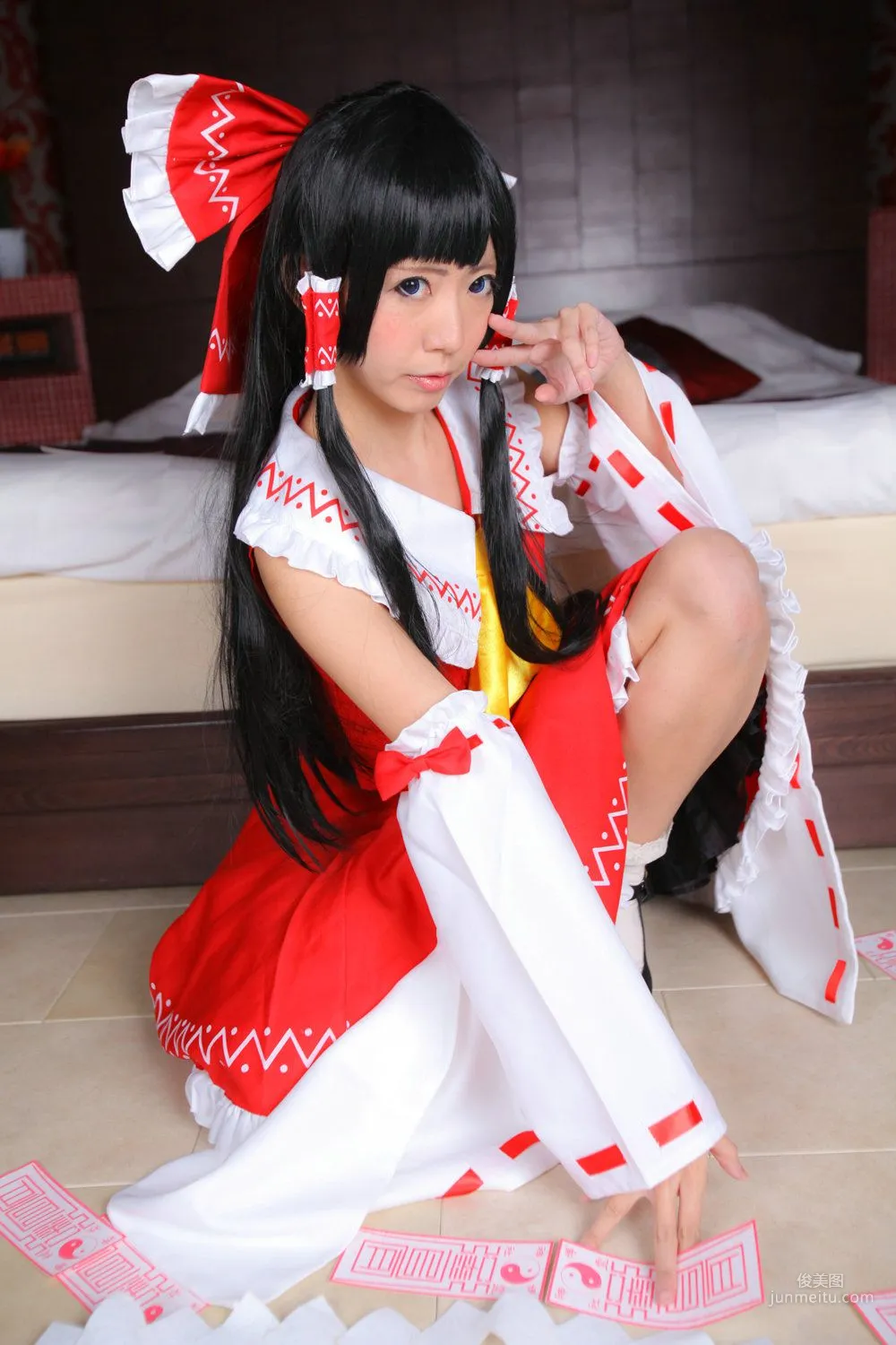 Ayane "Touhou Project" Hakurei Reimu [Wolf Fang!!] photo 71