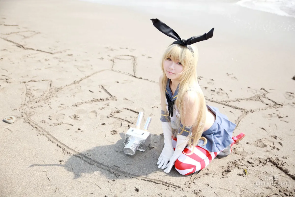 Hozaki(穂咲)《艦隊これくしょん》Shimakaze(島風) [ORANGE MANIAC] 寫真集 57