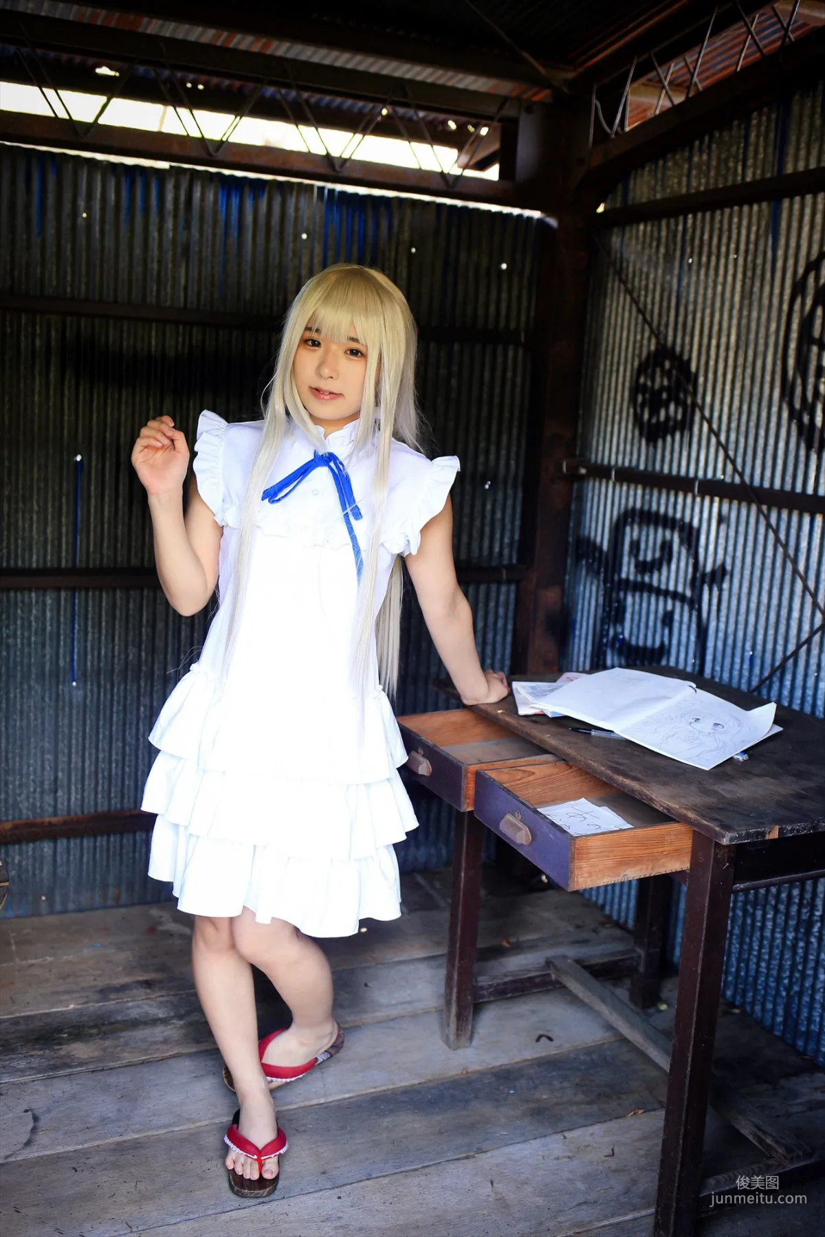 Komugi Anohana: The Flower We Saw That Day Honma Meiko [SEVEN D SISTERS] Photo Set photo 29