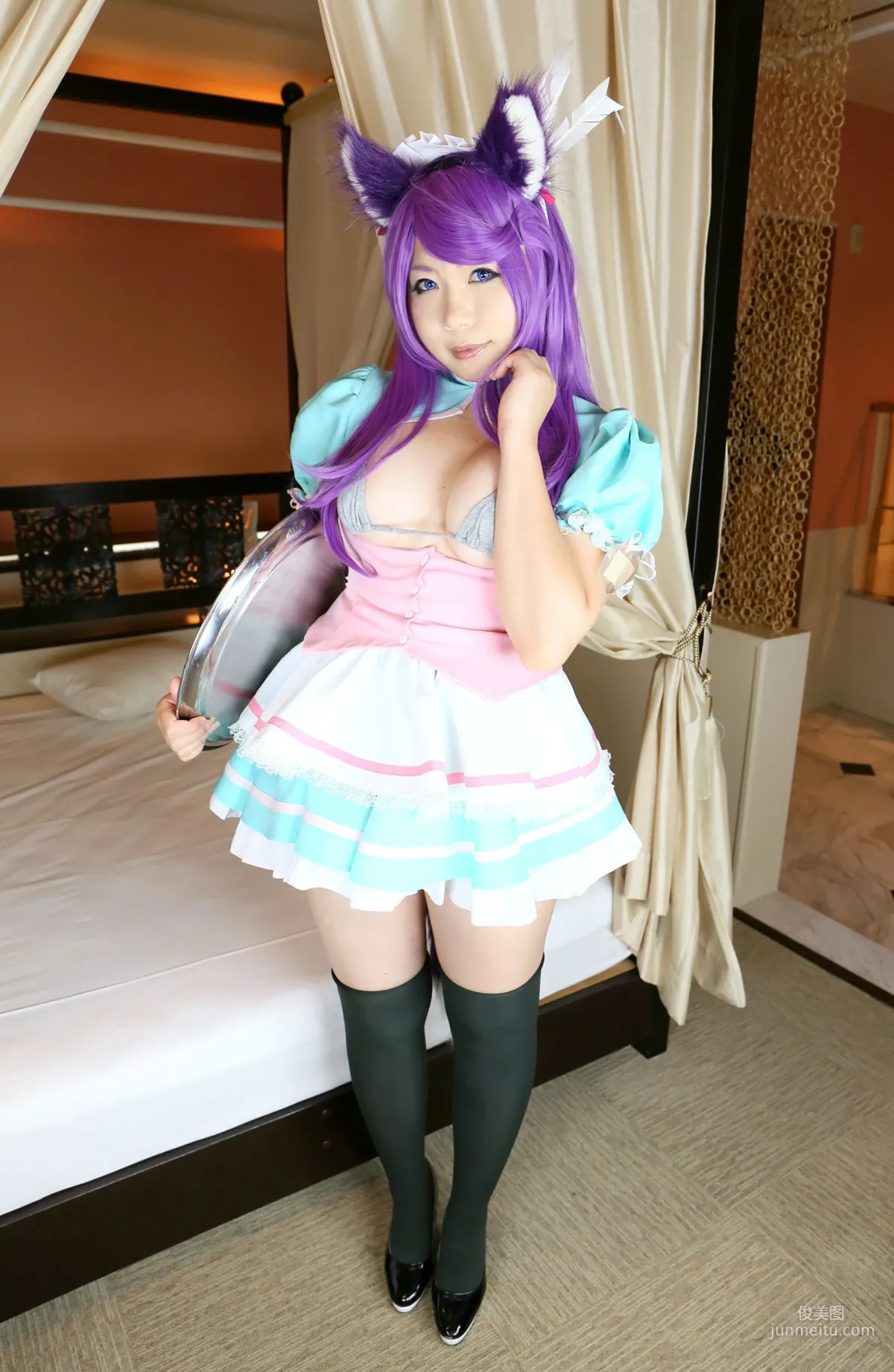Higurashi Rin [Kitsunetsu Kitsune Club 1st Generation] Maid [Higurashi Project] Photo Set photo 14