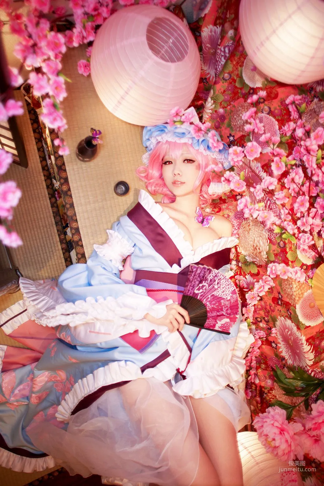 Ely 《東方Project》Saigyouji Yuyuko(西行寺幽々子) 寫真集 67