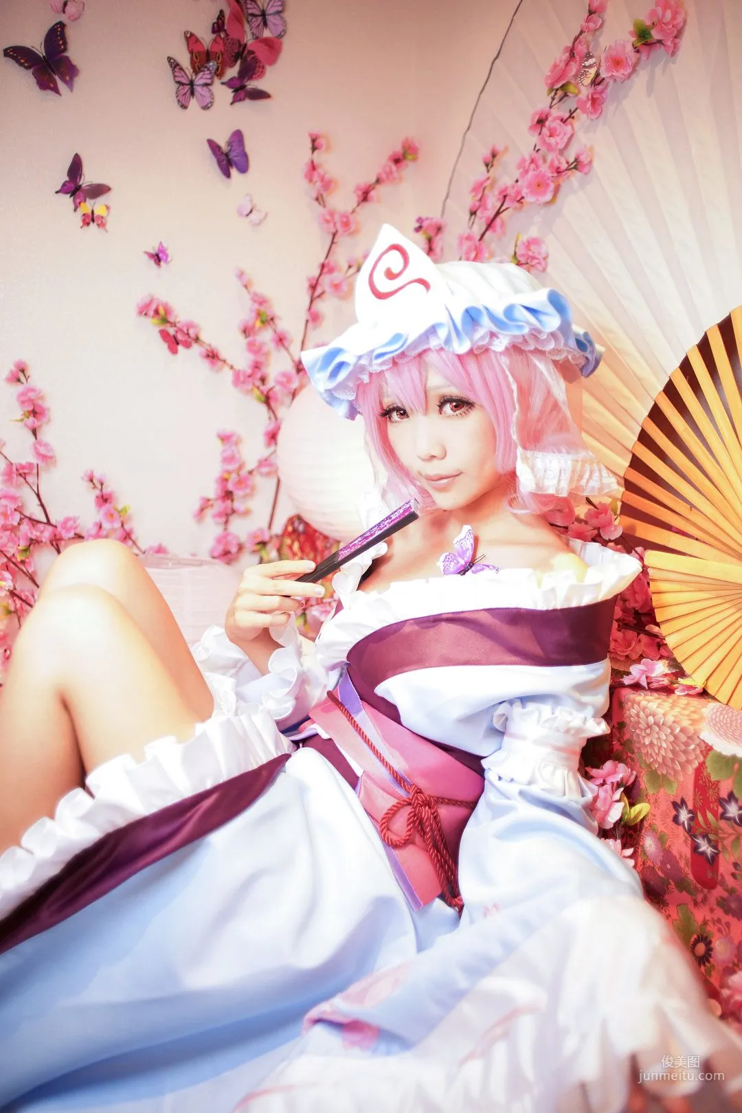 Ely 《東方Project》Saigyouji Yuyuko(西行寺幽々子) 寫真集 58