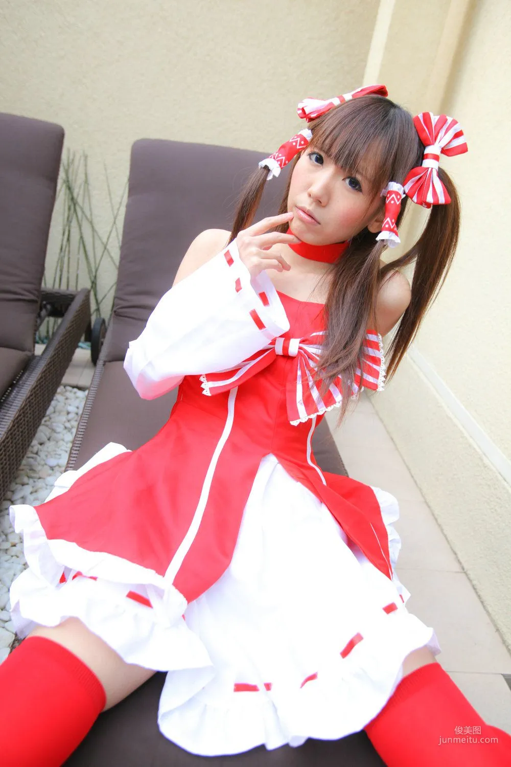 Ayane "Touhou Project" Hakurei Reimu [Wolf Fang!!] photo 43