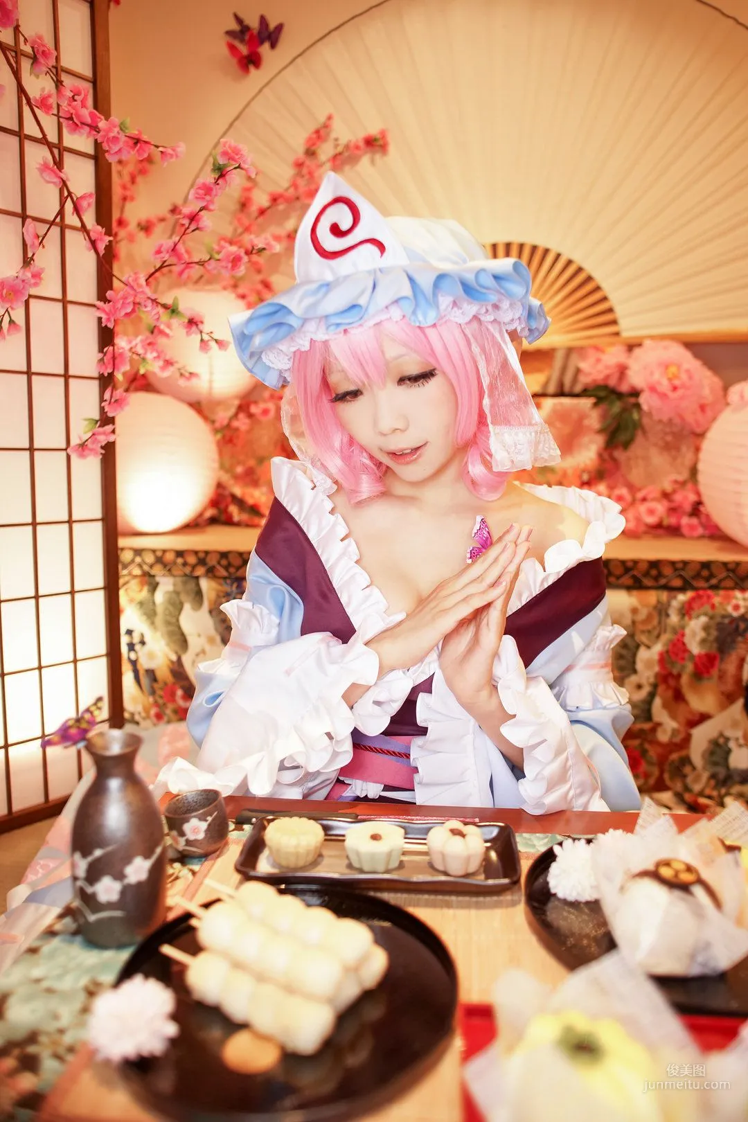 Ely 《東方Project》Saigyouji Yuyuko(西行寺幽々子) 寫真集 43