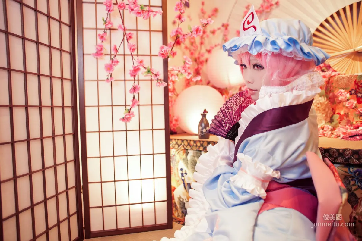 Ely 《東方Project》Saigyouji Yuyuko(西行寺幽々子) 寫真集 62