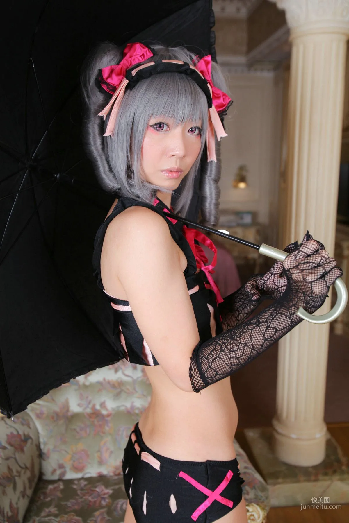 Ayane(あやね) 《Idolmaster》Kanzaki Ranko(神崎蘭子) [Wolf Fang!!] 寫真集 63