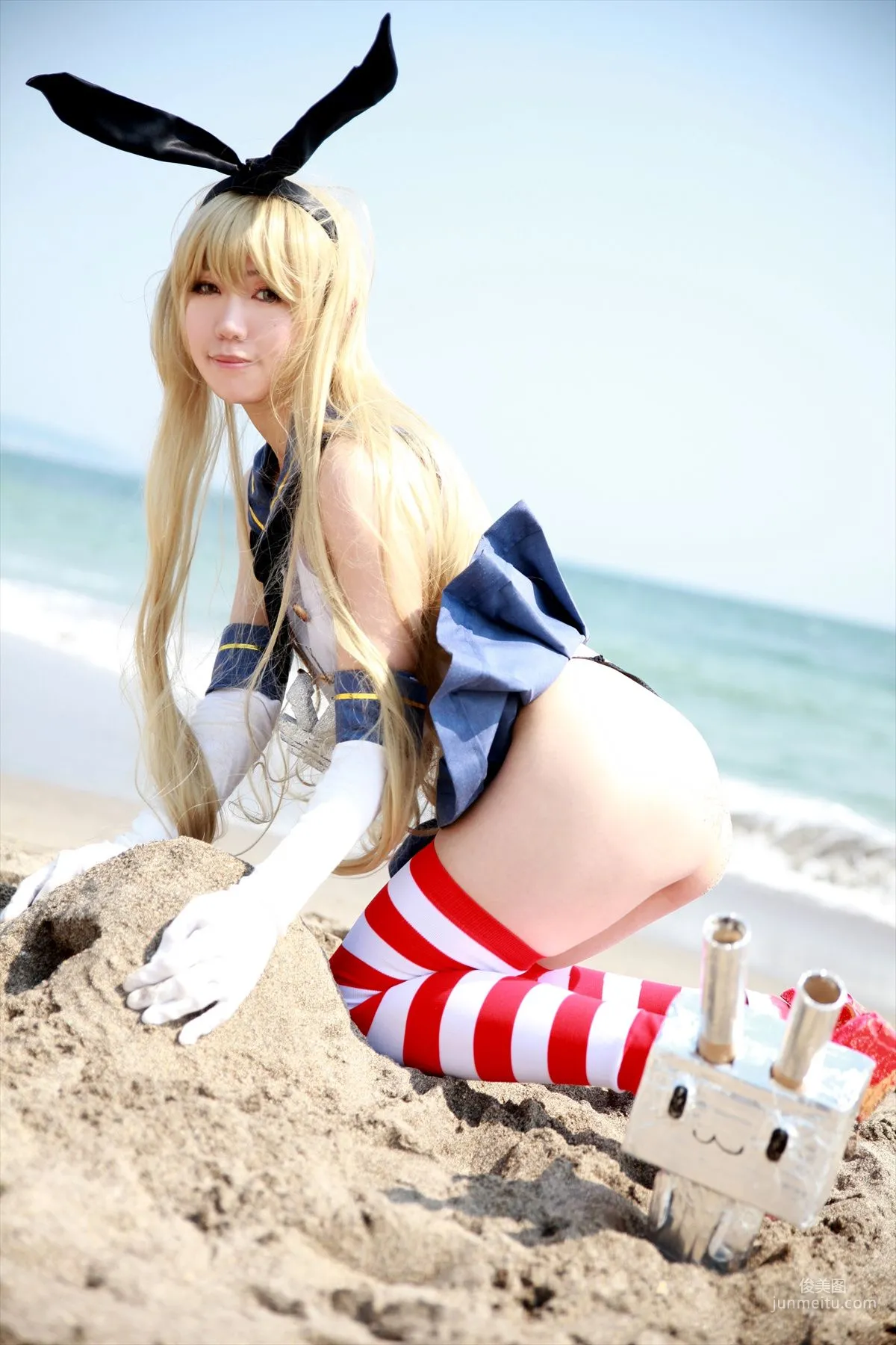 Hozaki(穂咲)《艦隊これくしょん》Shimakaze(島風) [ORANGE MANIAC] 寫真集 35