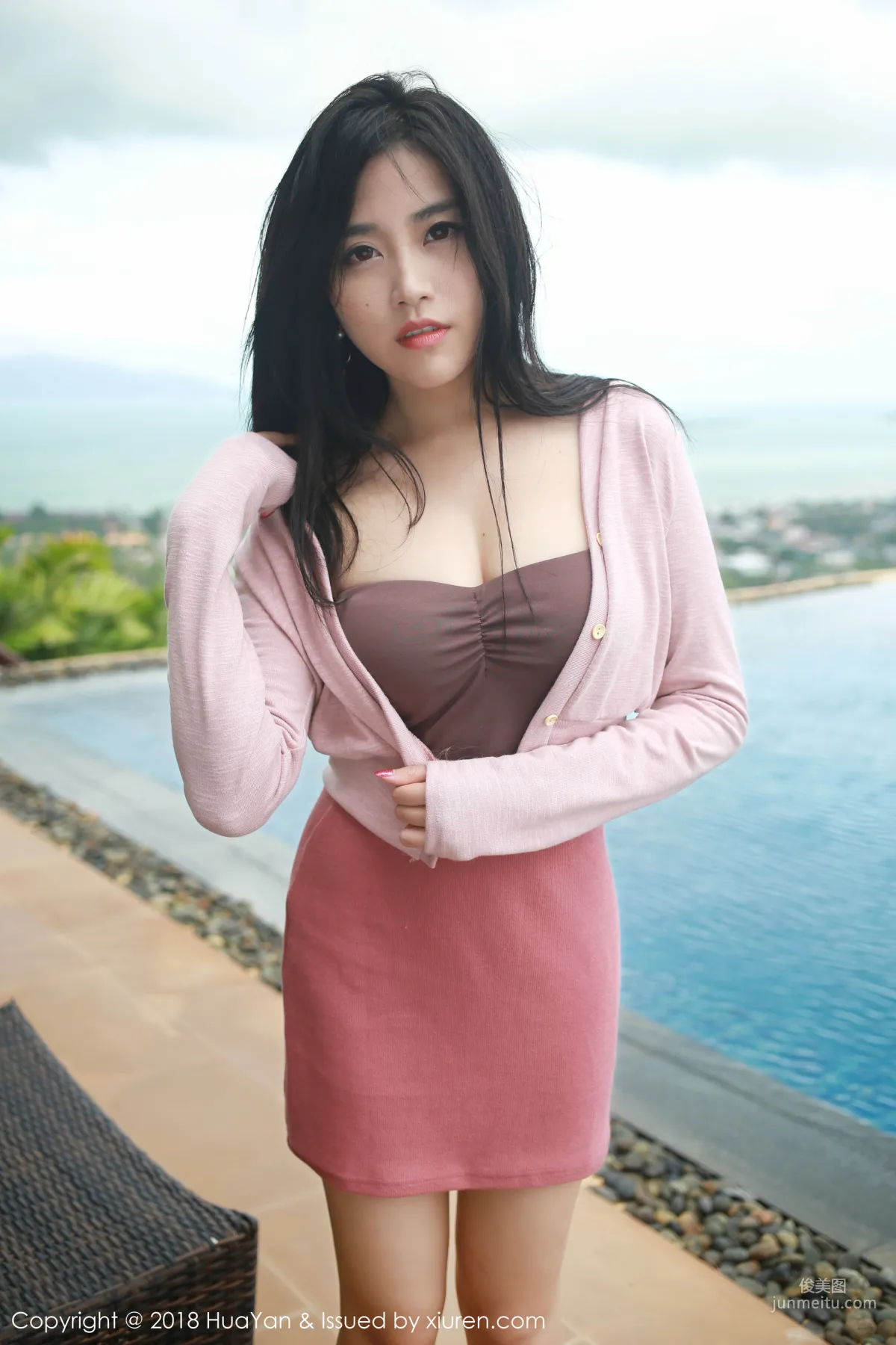 许诺Sabrina《红衣女神》 [花の颜HuaYan] Vol.056 写真集28
