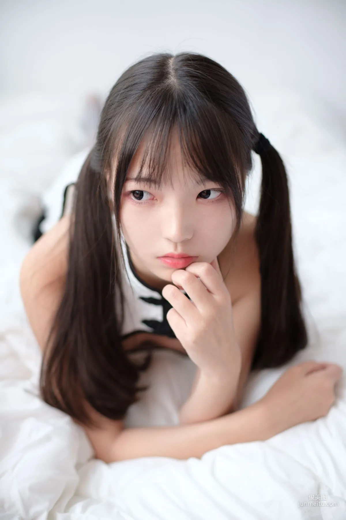 《开档丝袜少女》 [森萝财团] X-045 写真集11