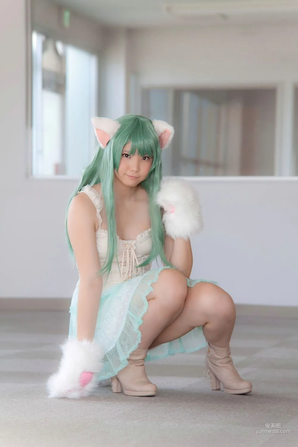 Enako(えなこ) [Enacat] Necomimi (ネコ耳)(White) 写真集6