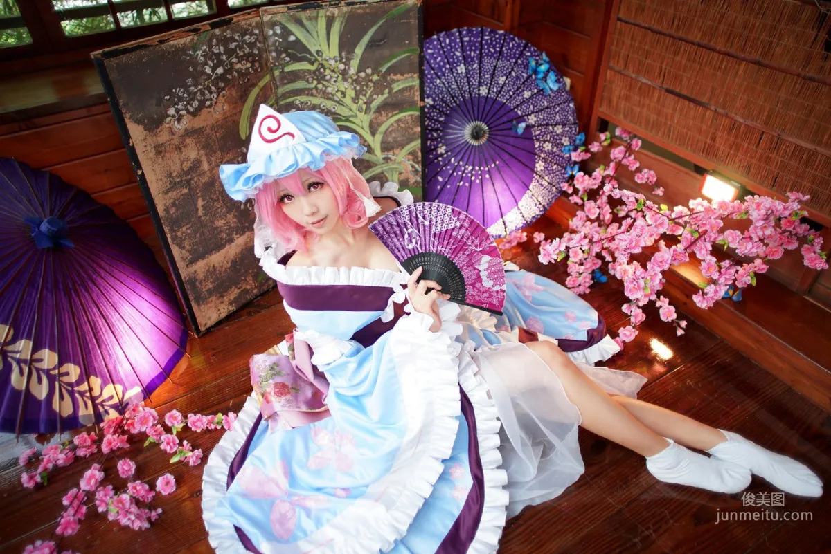 Ely 《東方Project》Saigyouji Yuyuko(西行寺幽々子) 寫真集 10