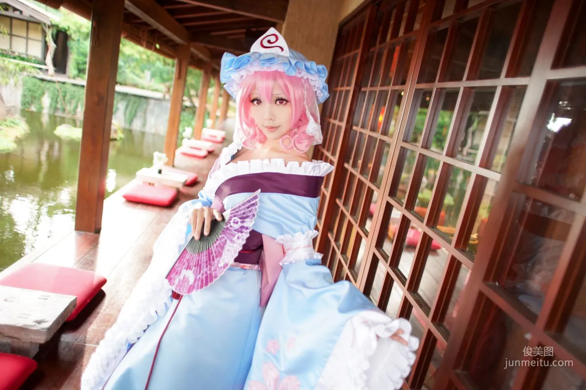 Ely 《東方Project》Saigyouji Yuyuko(西行寺幽々子) 寫真集 28