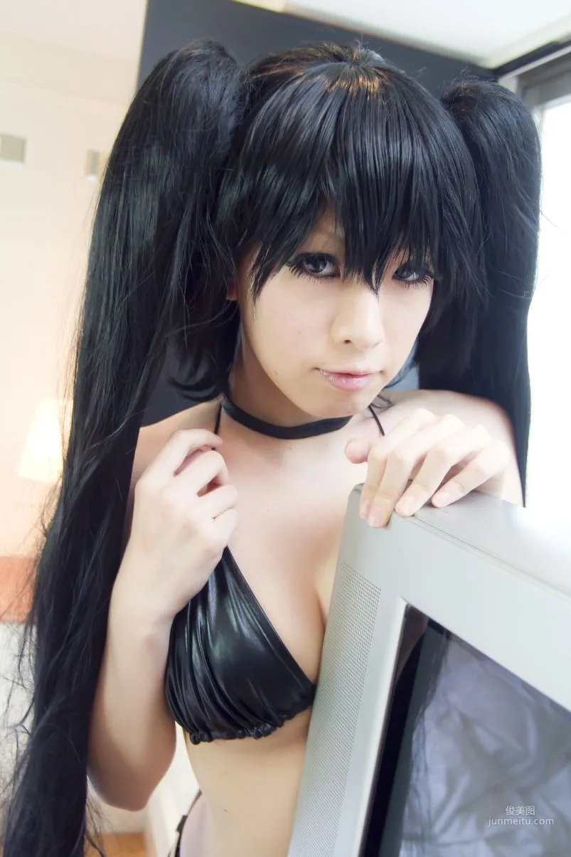 Yami Arai, BLACK ROCK SHOOTER, Black Matagi Inner (Black Rock Shooter / Black Hatsune) Photo Set photo 30