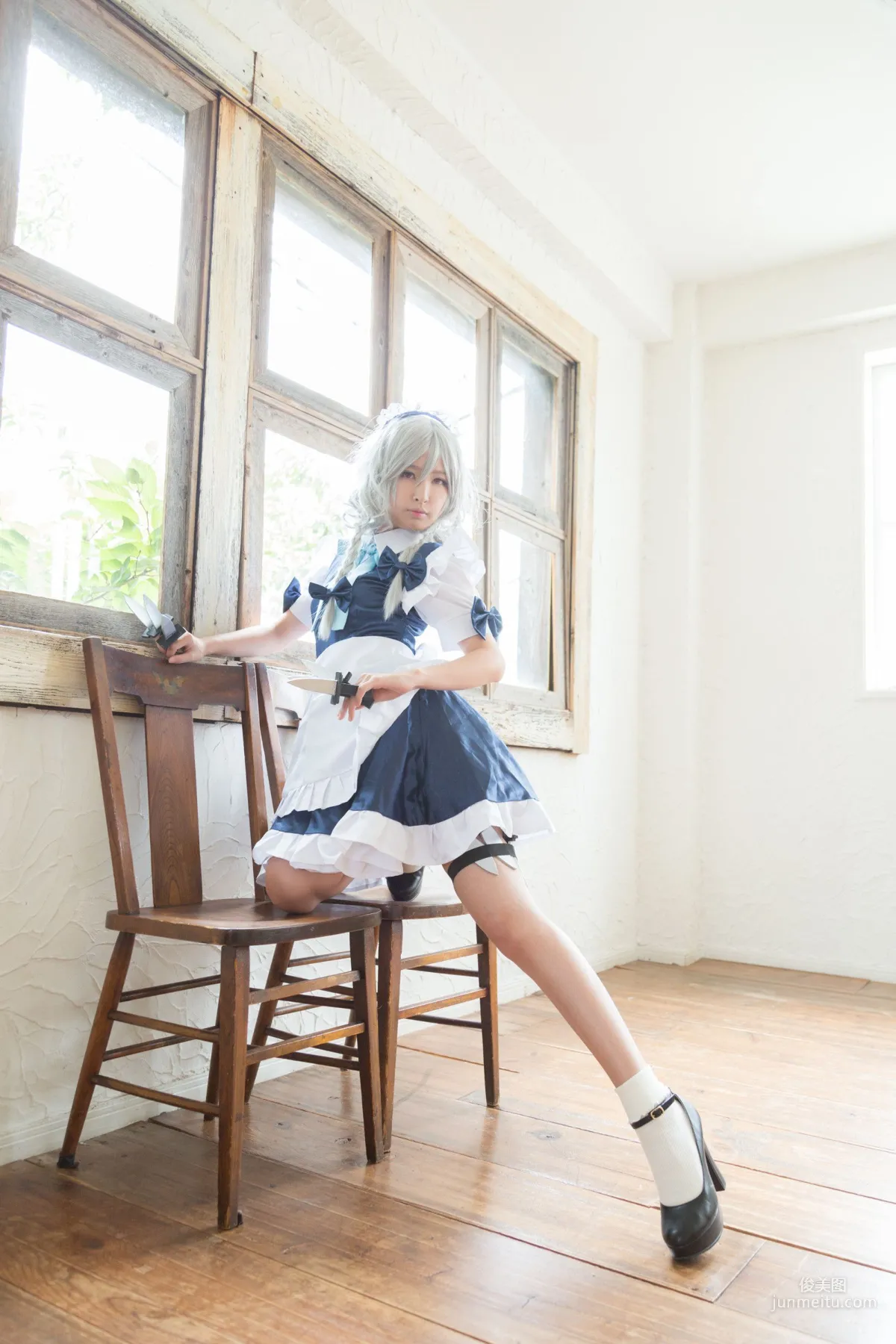 Na-san(なーさん) 《東方Projec》Izayoi Sakuya(十六夜咲夜) [Flameworks] 寫真集 38