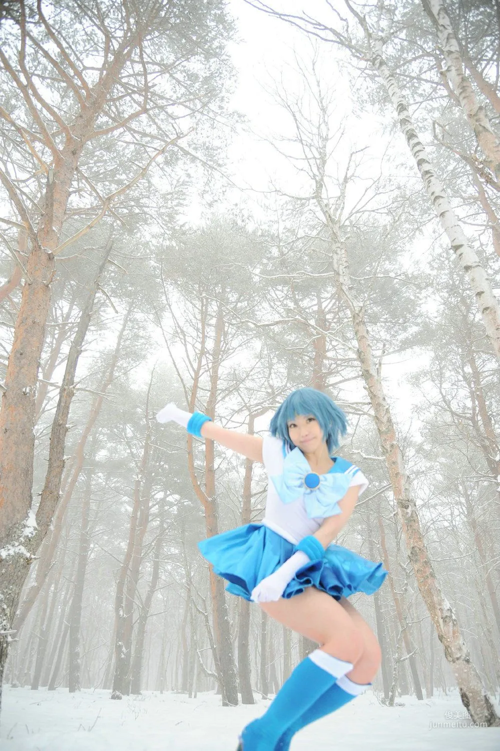 Tenshi Myu & Sakurai Sachi Sailor Moon Mizuno Ami+Hino Rei [Sugar Myuku] Photo Set photo 98