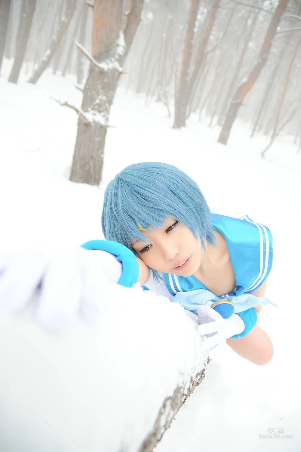 Tenshi Myu & Sakurai Sachi Sailor Moon Mizuno Ami+Hino Rei [Sugar Myuku] Photo Set photo 94