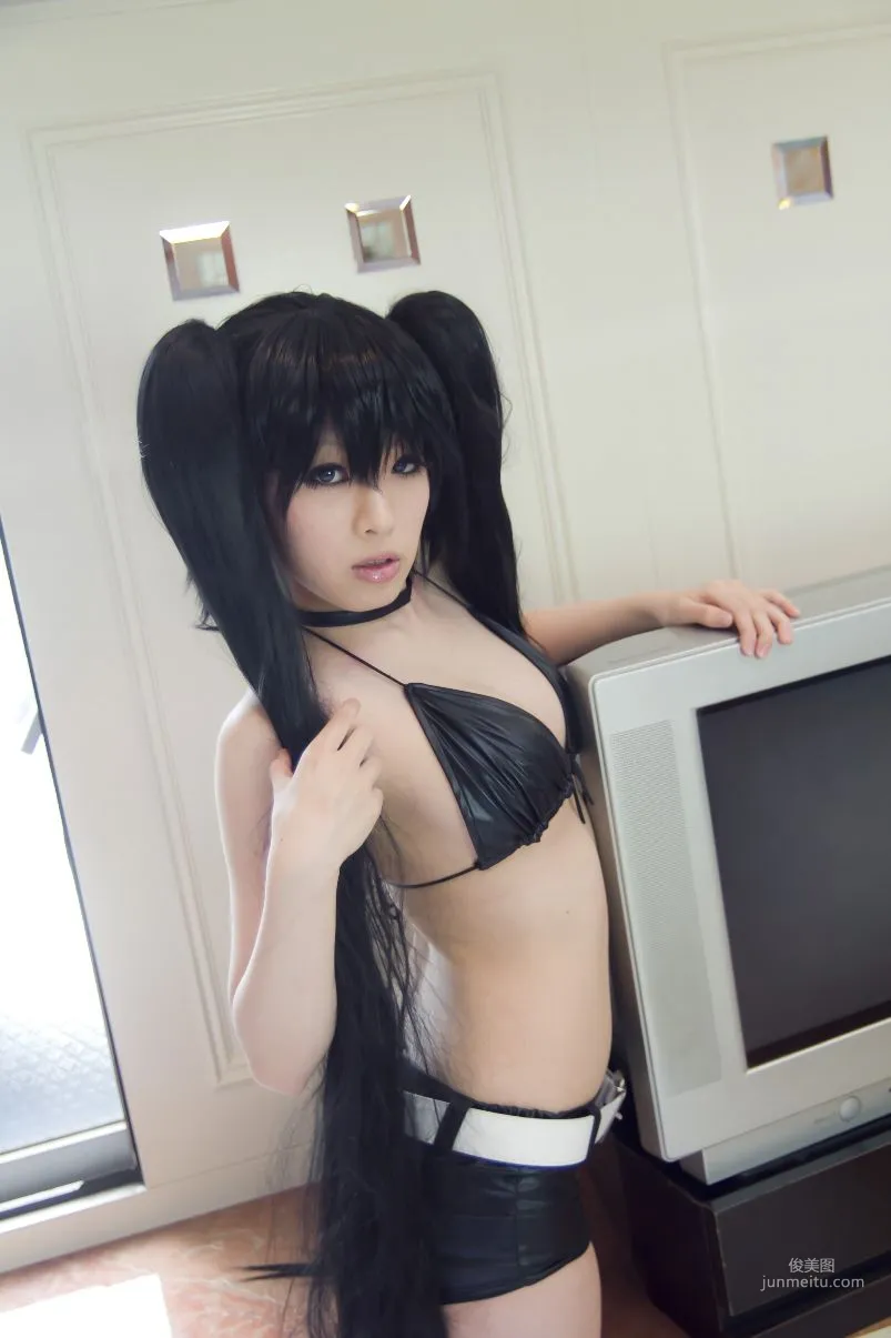 Yami Arai, BLACK ROCK SHOOTER, Black Matagi Inner (Black Rock Shooter / Black Hatsune) Photo Set photo 33