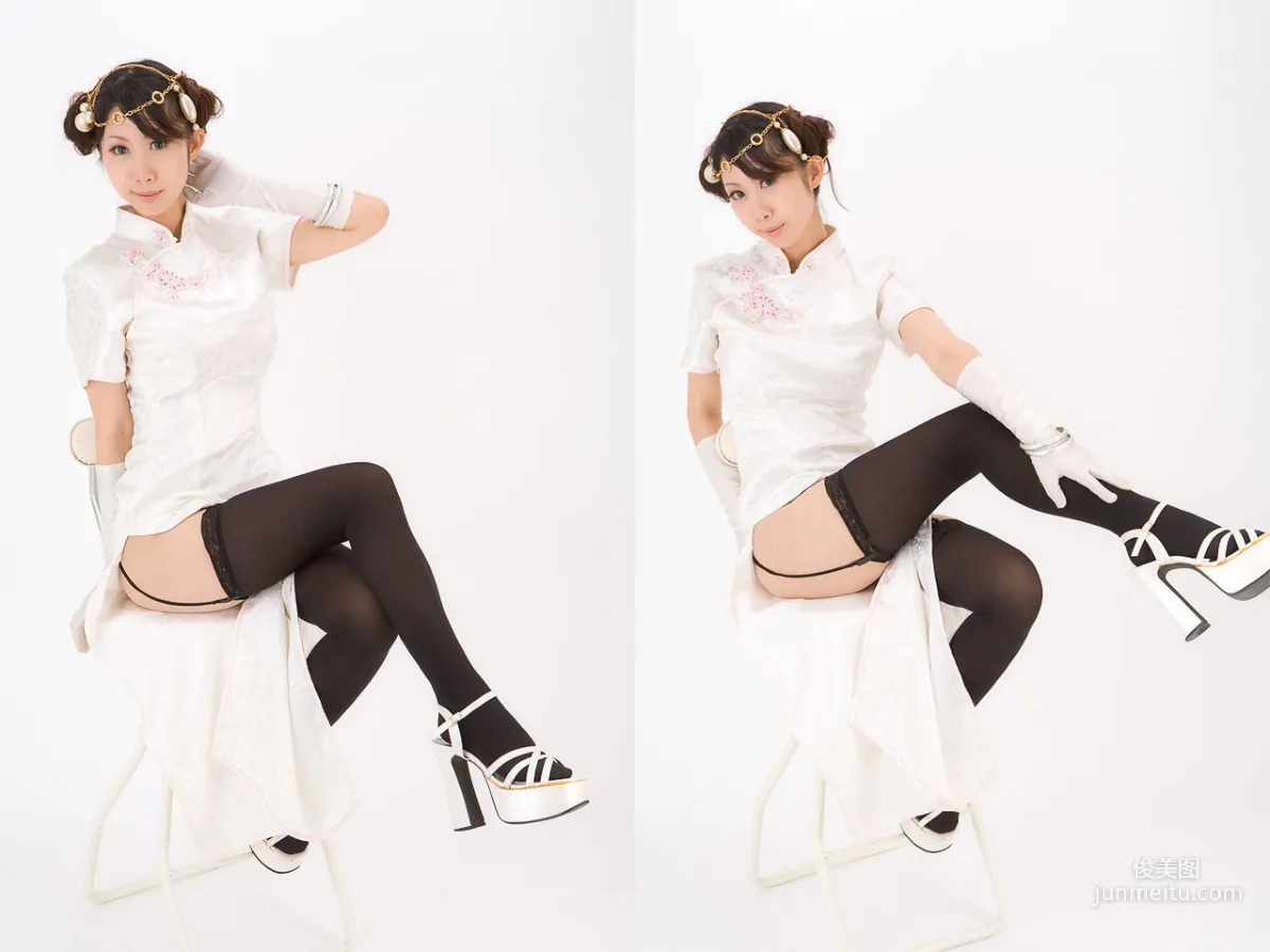 守薙まどか (Kaminagi Madoka) Mandarin Gown [Jneko Studio] 寫真集 26