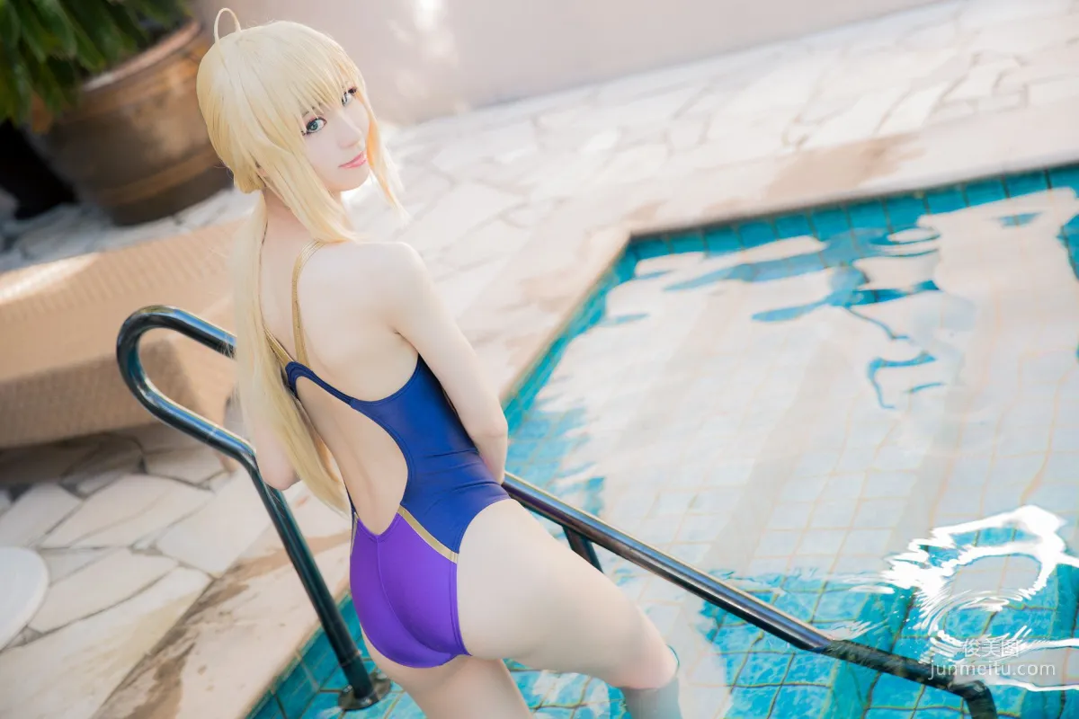 Mike(ミケ) 《Fate stay night》Saber [Mikehouse] 寫真集 64