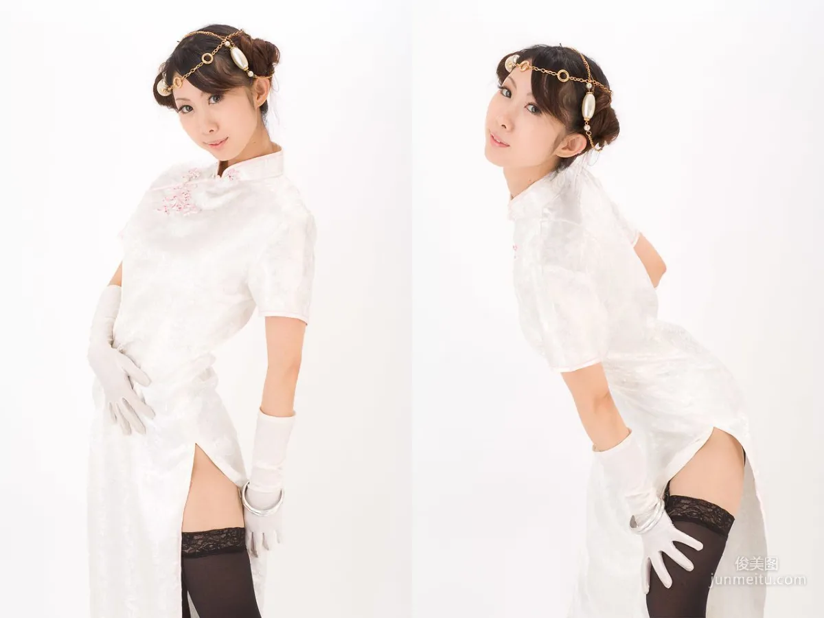 守薙まどか (Kaminagi Madoka) Mandarin Gown [Jneko Studio] 寫真集 12