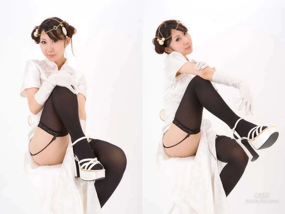 守薙まどか (Kaminagi Madoka) Mandarin Gown [Jneko Studio] 寫真集 27