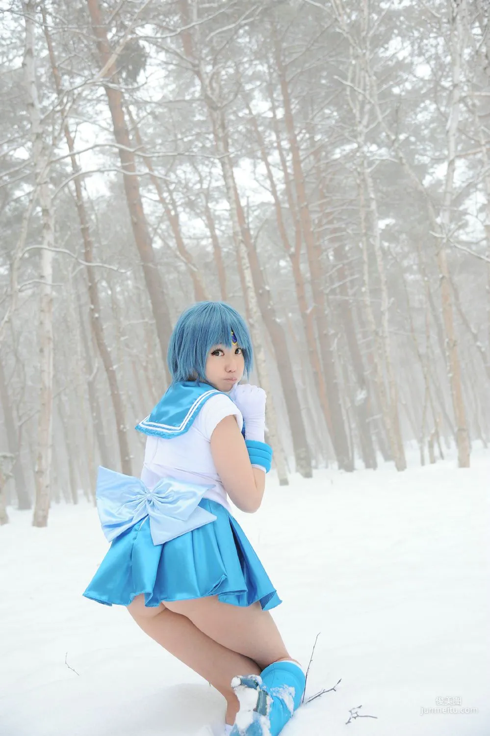 Tenshi Myu & Sakurai Sachi Sailor Moon Mizuno Ami+Hino Rei [Sugar Myuku] Photo Set photo 89