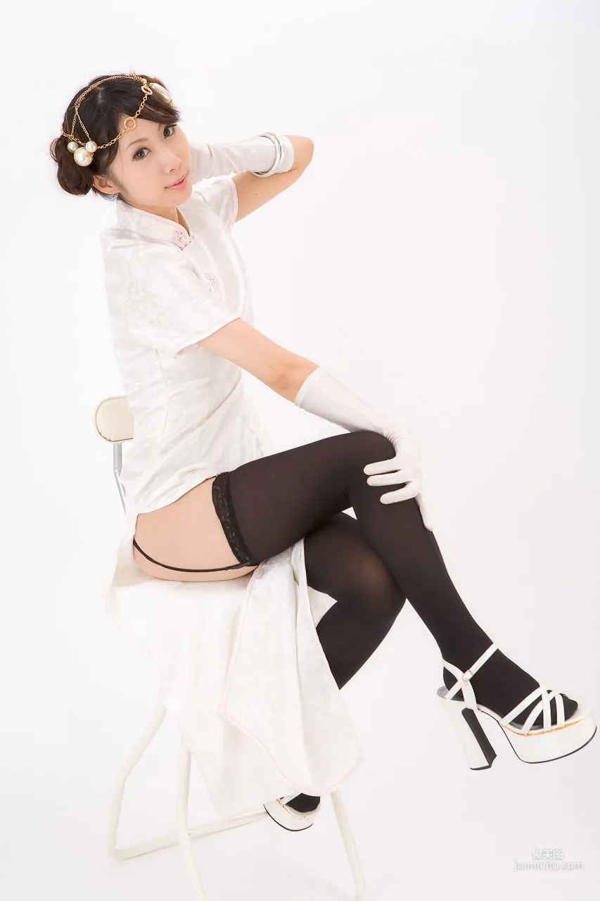守薙まどか (Kaminagi Madoka) Mandarin Gown [Jneko Studio] 寫真集 25