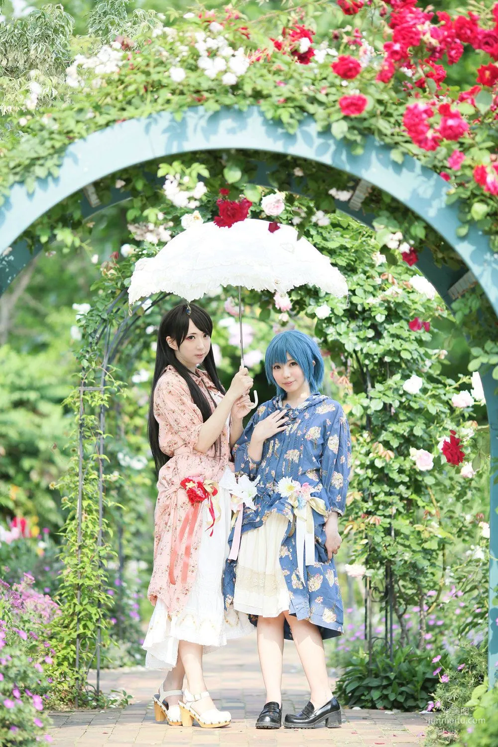 Tenshi Myu & Sakurai Sachi Sailor Moon Mizuno Ami+Hino Rei [Sugar Myuku] Photo Set photo 25