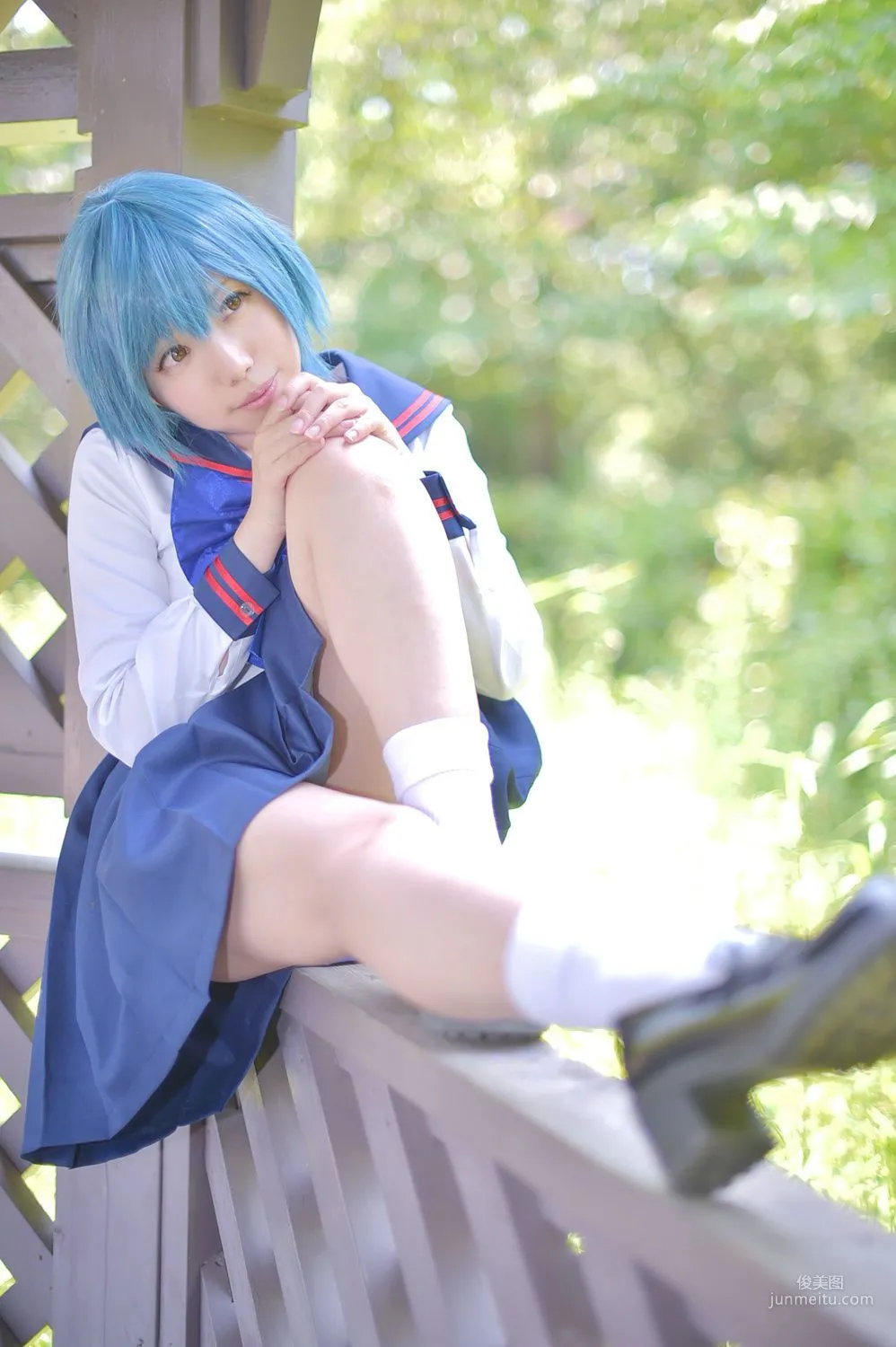 Tenshi Myu & Sakurai Sachi Sailor Moon Mizuno Ami+Hino Rei [Sugar Myuku] Photo Set photo 57