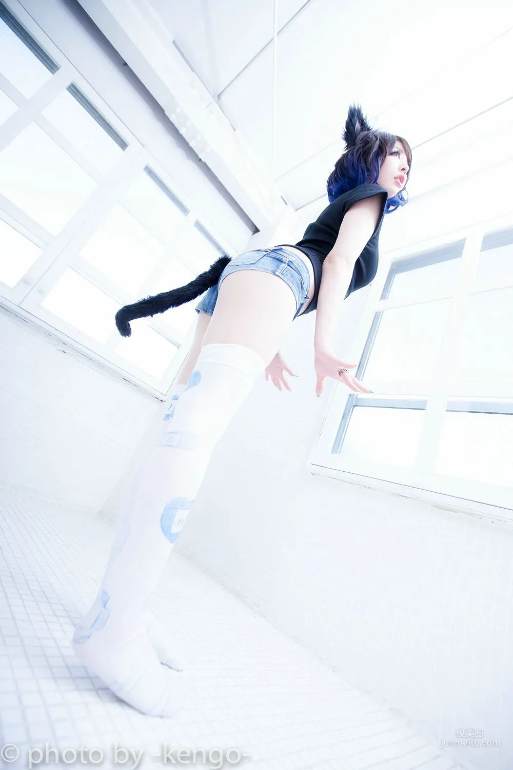 Usagi Necomimi [猫ソロ] [Rabbit hutch] 写真集37
