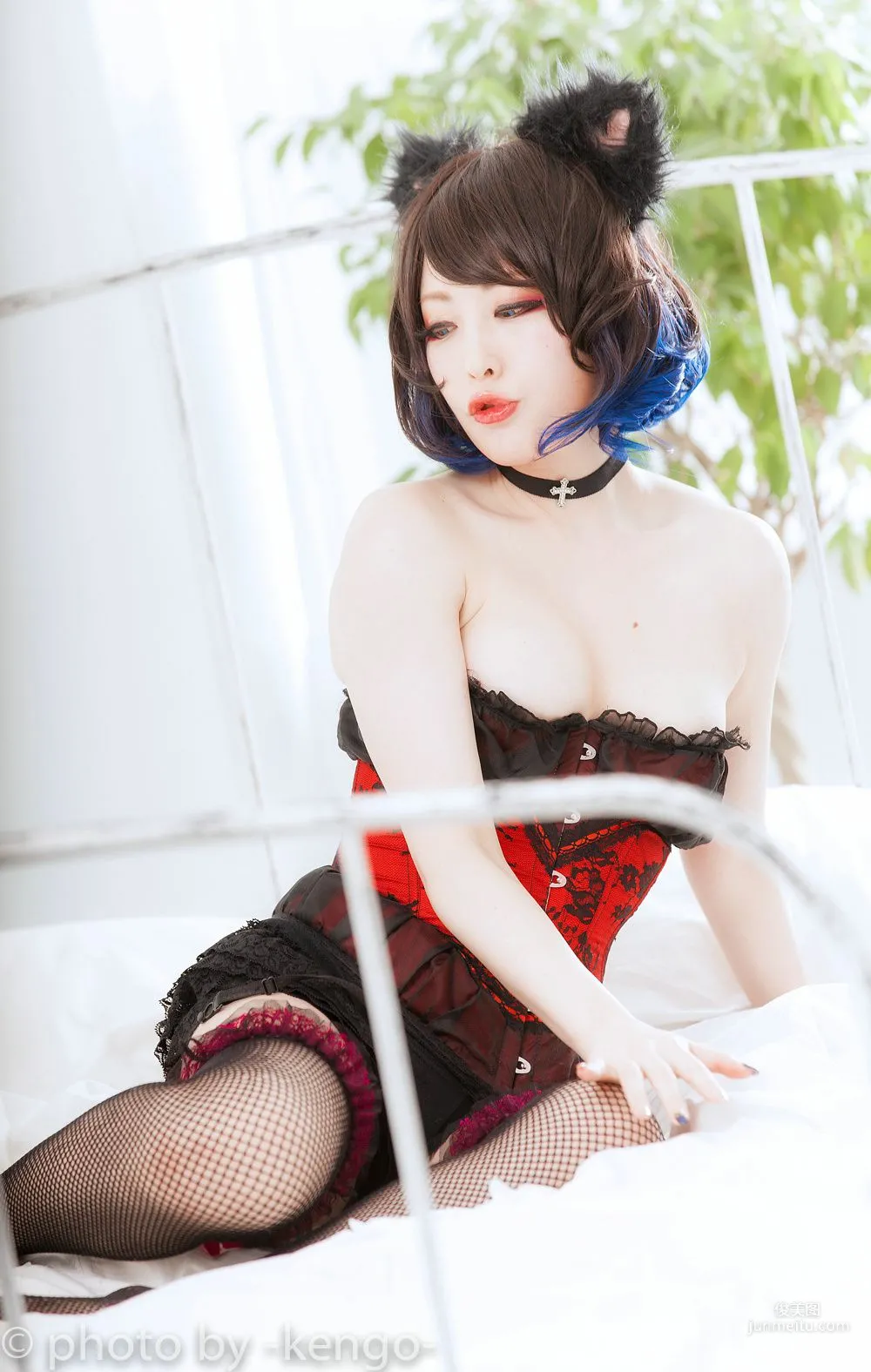 Usagi Necomimi [猫ソロ] [Rabbit hutch] 写真集42