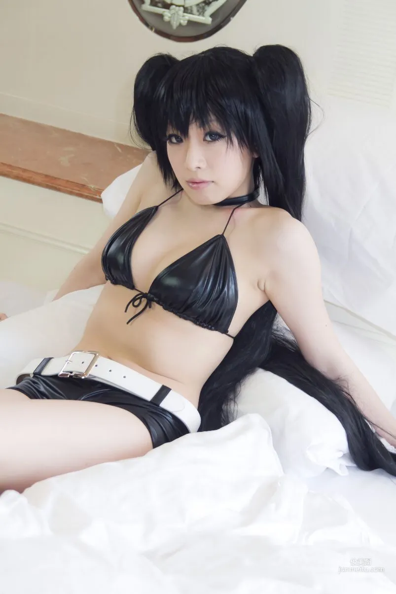 Yami Arai, BLACK ROCK SHOOTER, Black Matagi Inner (Black Rock Shooter / Black Hatsune) Photo Set photo 51