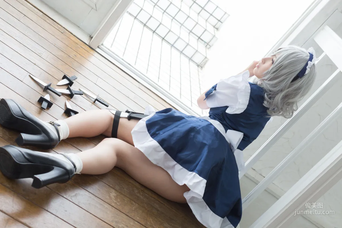 Na-san(なーさん) 《東方Projec》Izayoi Sakuya(十六夜咲夜) [Flameworks] 寫真集 23