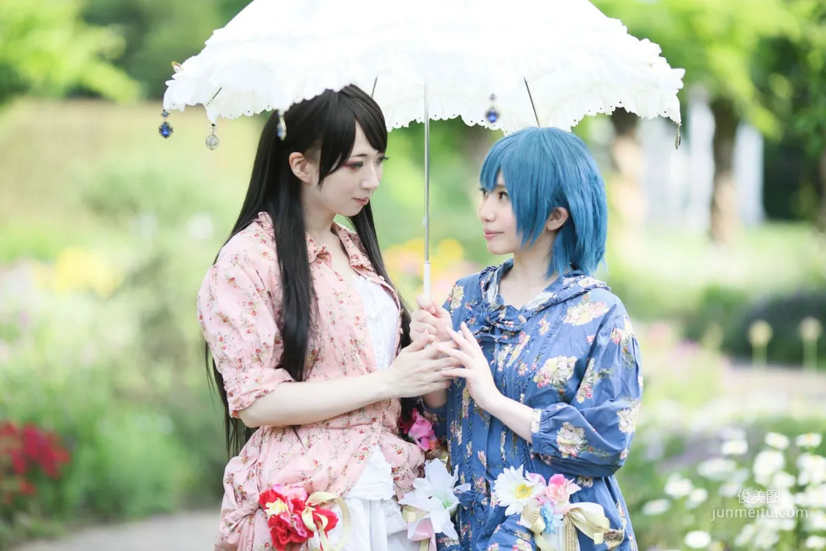 Tenshi Myu & Sakurai Sachi Sailor Moon Mizuno Ami+Hino Rei [Sugar Myuku] Photo Set photo 24