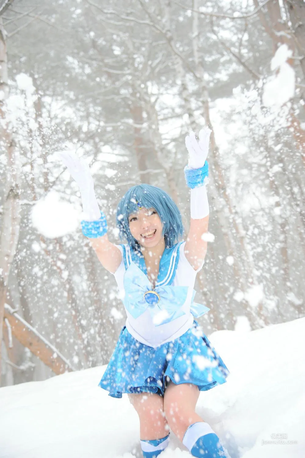 Tenshi Myu & Sakurai Sachi Sailor Moon Mizuno Ami+Hino Rei [Sugar Myuku] Photo Set photo 100
