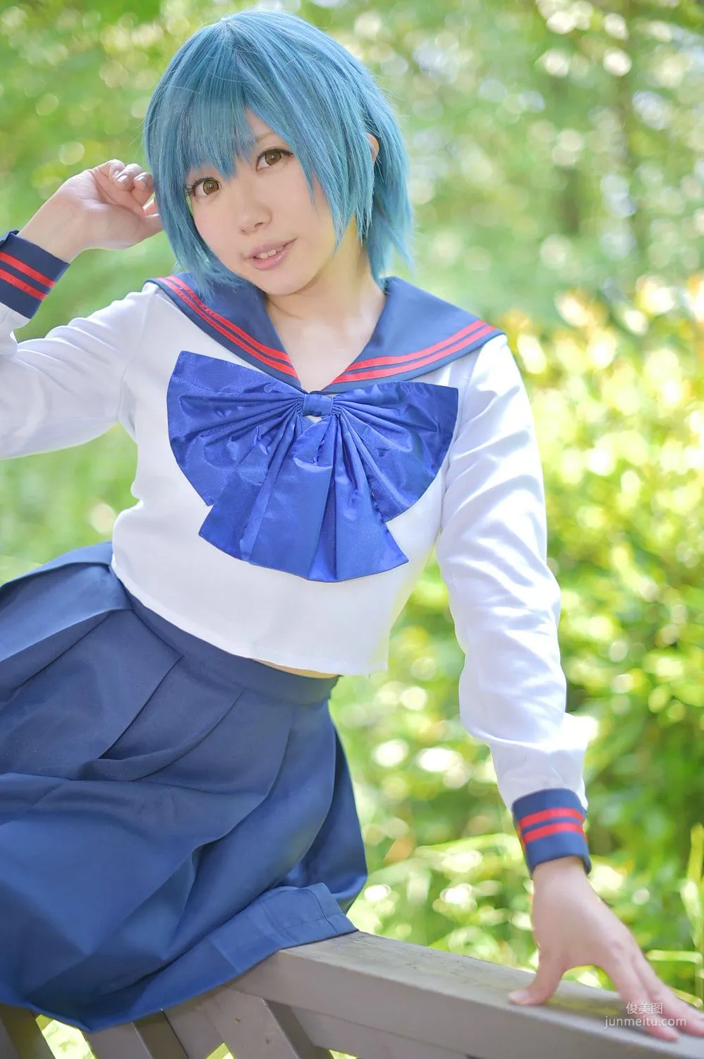 Tenshi Myu & Sakurai Sachi Sailor Moon Mizuno Ami+Hino Rei [Sugar Myuku] Photo Set photo 56