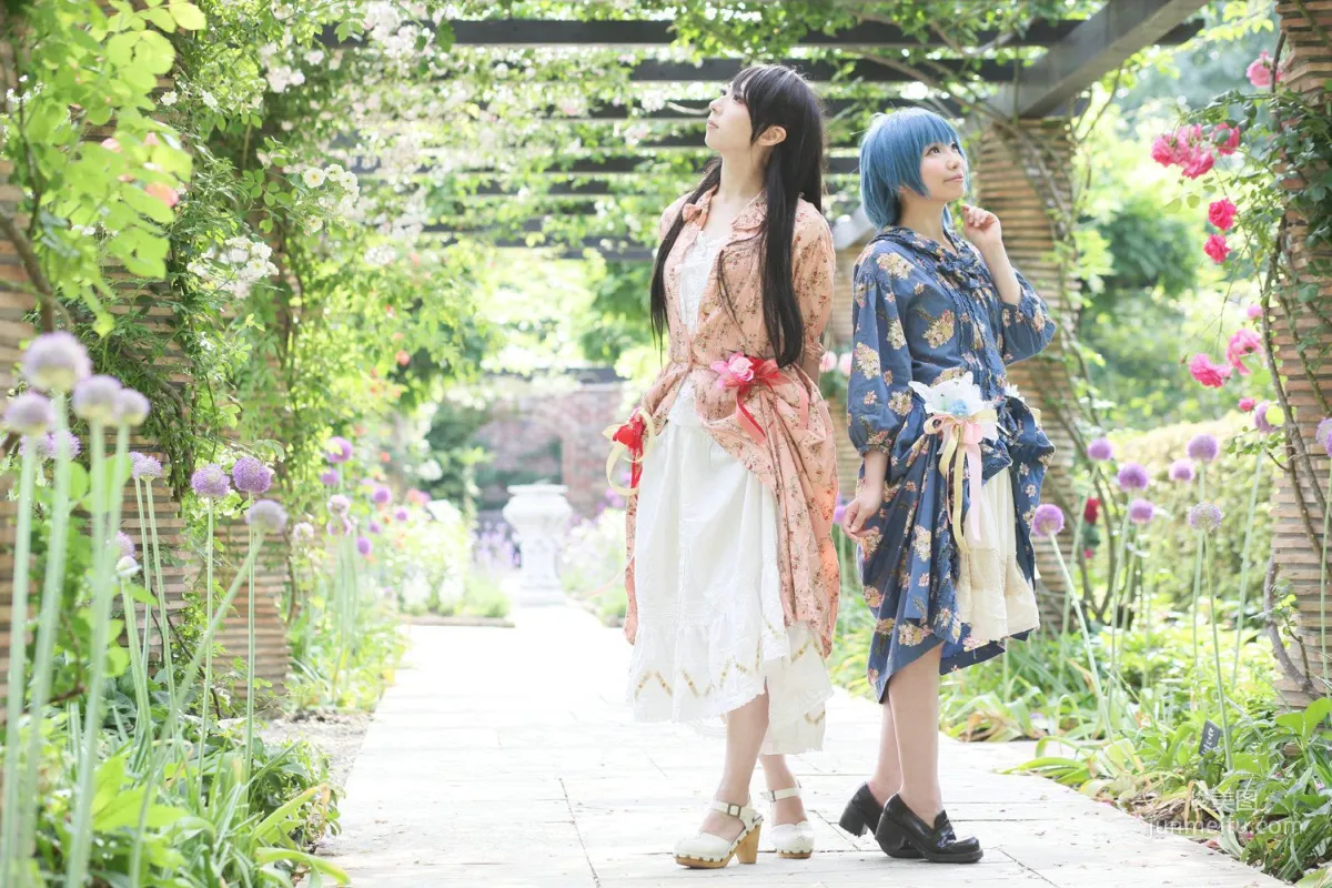 Tenshi Myu & Sakurai Sachi Sailor Moon Mizuno Ami+Hino Rei [Sugar Myuku] Photo Set photo 28