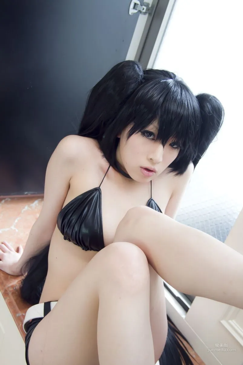 Yami Arai, BLACK ROCK SHOOTER, Black Matagi Inner (Black Rock Shooter / Black Hatsune) Photo Set photo 28