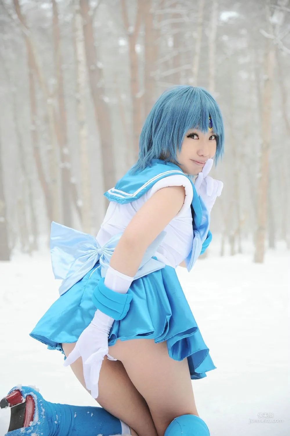 Tenshi Myu & Sakurai Sachi Sailor Moon Mizuno Ami+Hino Rei [Sugar Myuku] Photo Set photo 90