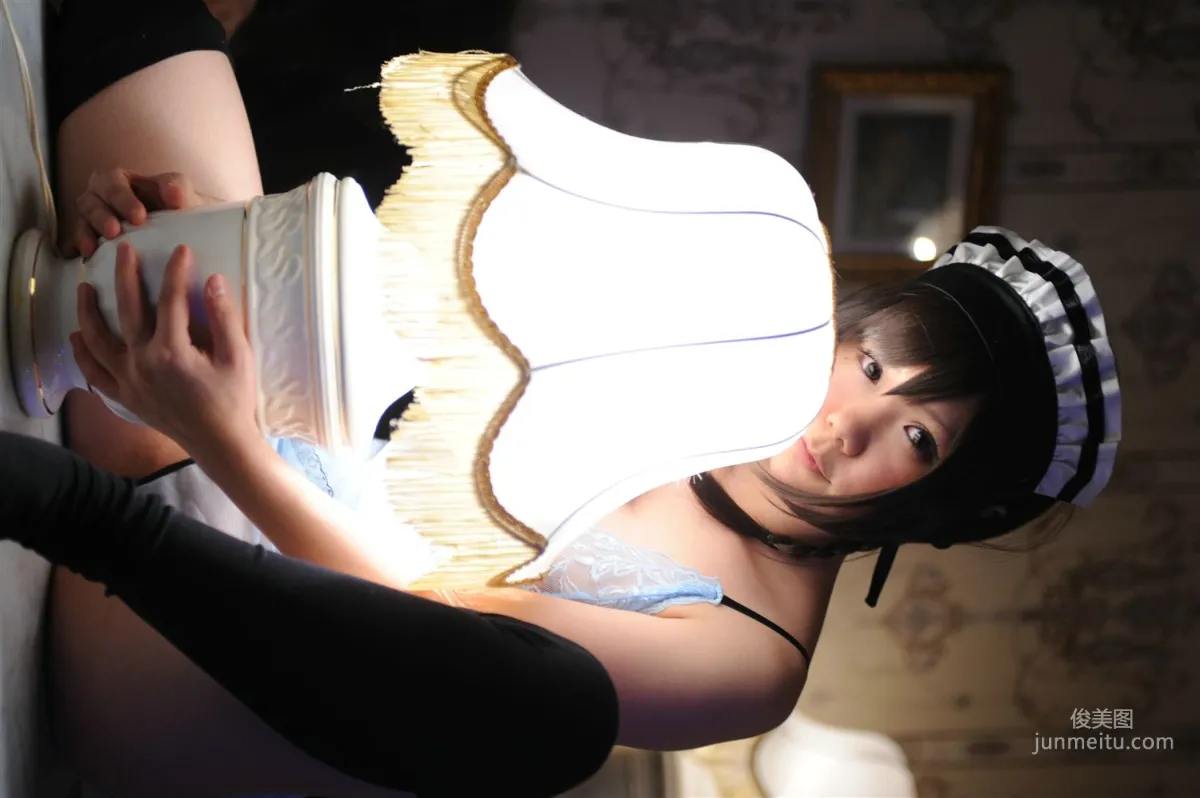 兎丘なこ 《ご奉仕玩具Maid(メイド)姉妹》 [Black★pumpkin] 寫真集 93