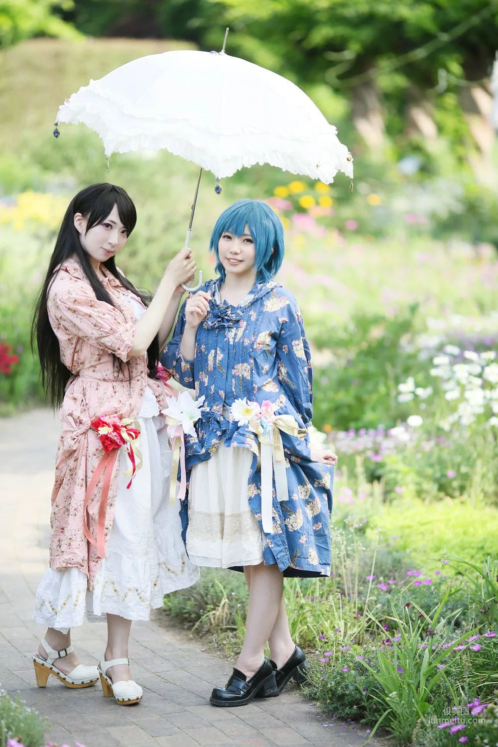 Tenshi Myu & Sakurai Sachi Sailor Moon Mizuno Ami+Hino Rei [Sugar Myuku] Photo Set photo 23