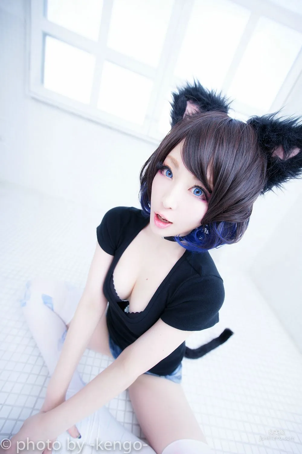 Usagi Necomimi [猫ソロ] [Rabbit hutch] 写真集14