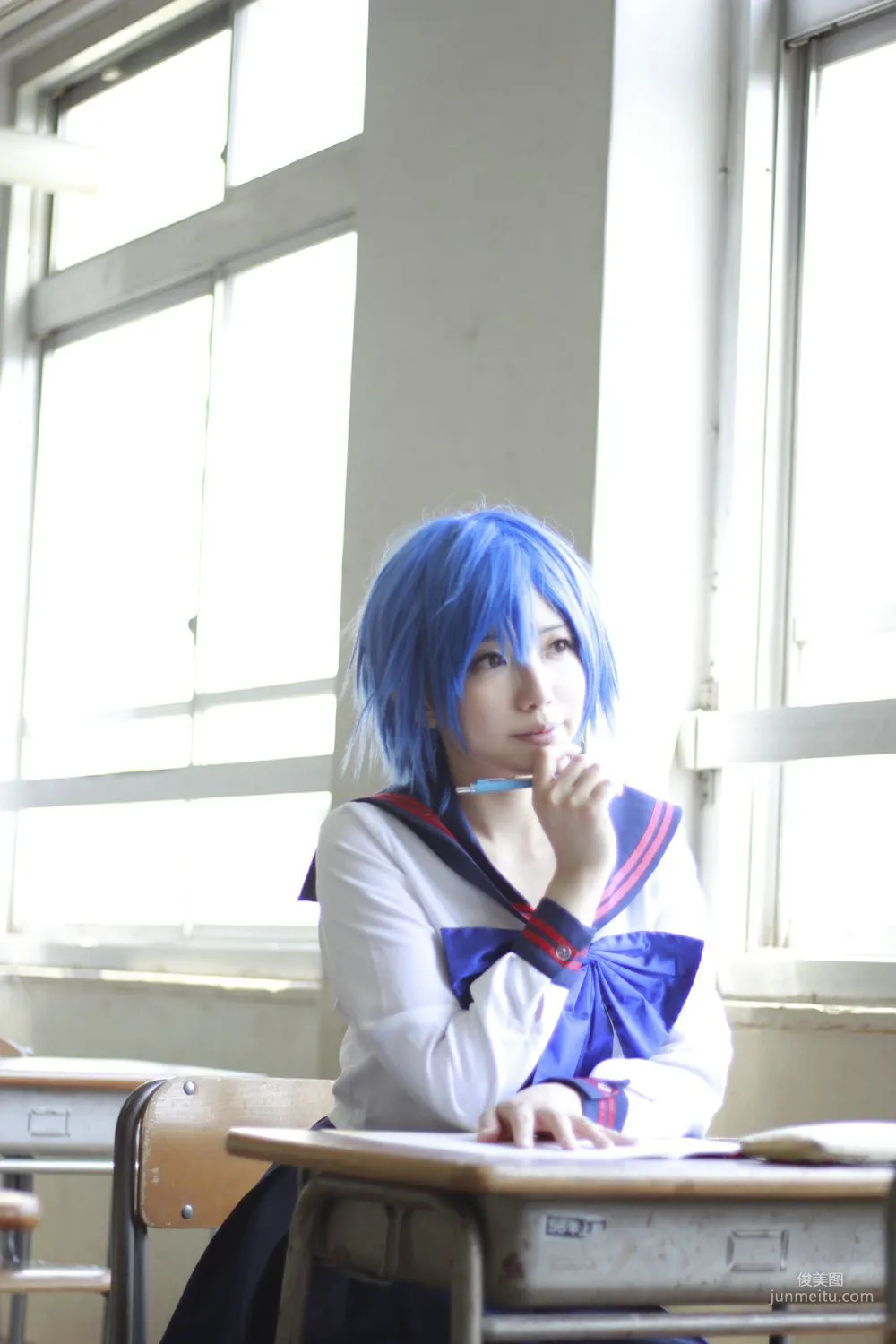 Tenshi Myu & Sakurai Sachi Sailor Moon Mizuno Ami+Hino Rei [Sugar Myuku] Photo Set photo 2