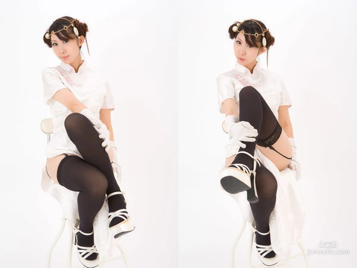 守薙まどか (Kaminagi Madoka) Mandarin Gown [Jneko Studio] 寫真集 32
