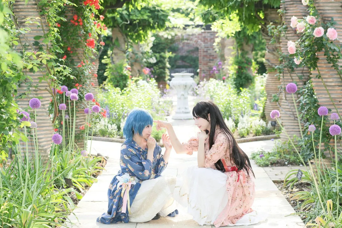 Tenshi Myu & Sakurai Sachi Sailor Moon Mizuno Ami+Hino Rei [Sugar Myuku] Photo Set photo 32
