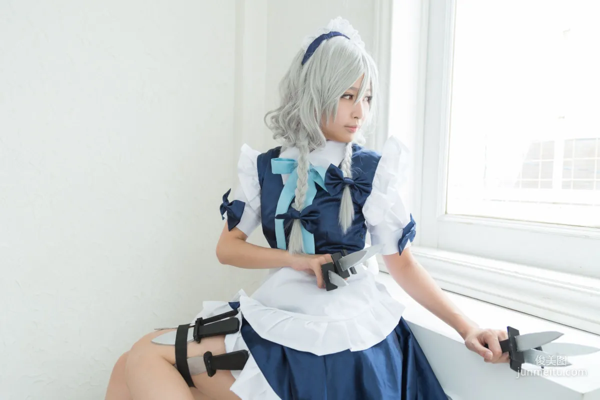 Na-san(なーさん) 《東方Projec》Izayoi Sakuya(十六夜咲夜) [Flameworks] 寫真集 12
