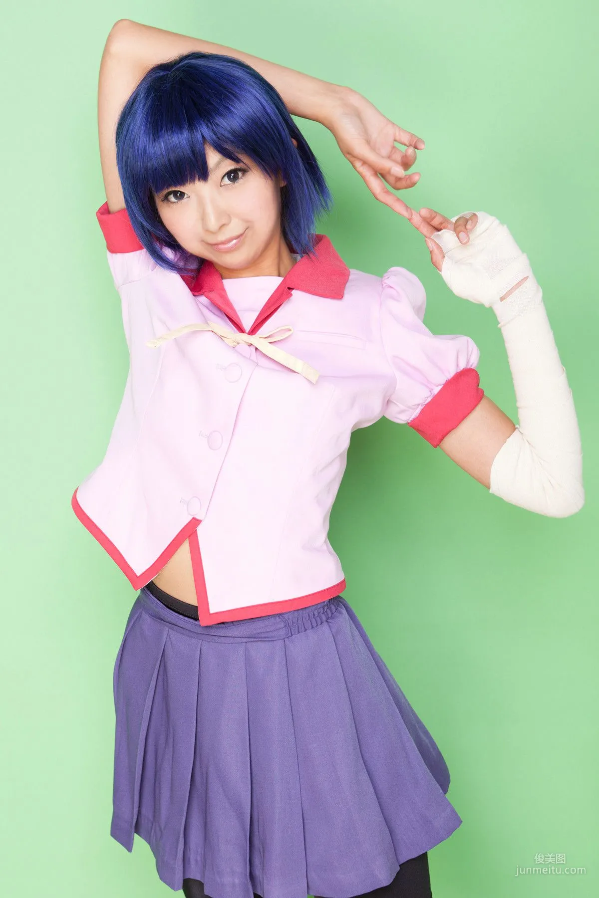 Necoco(ねここ) 《バケモノガタリ》Senjougahara Hitagi & Kanbaru Suruga 寫真集 49