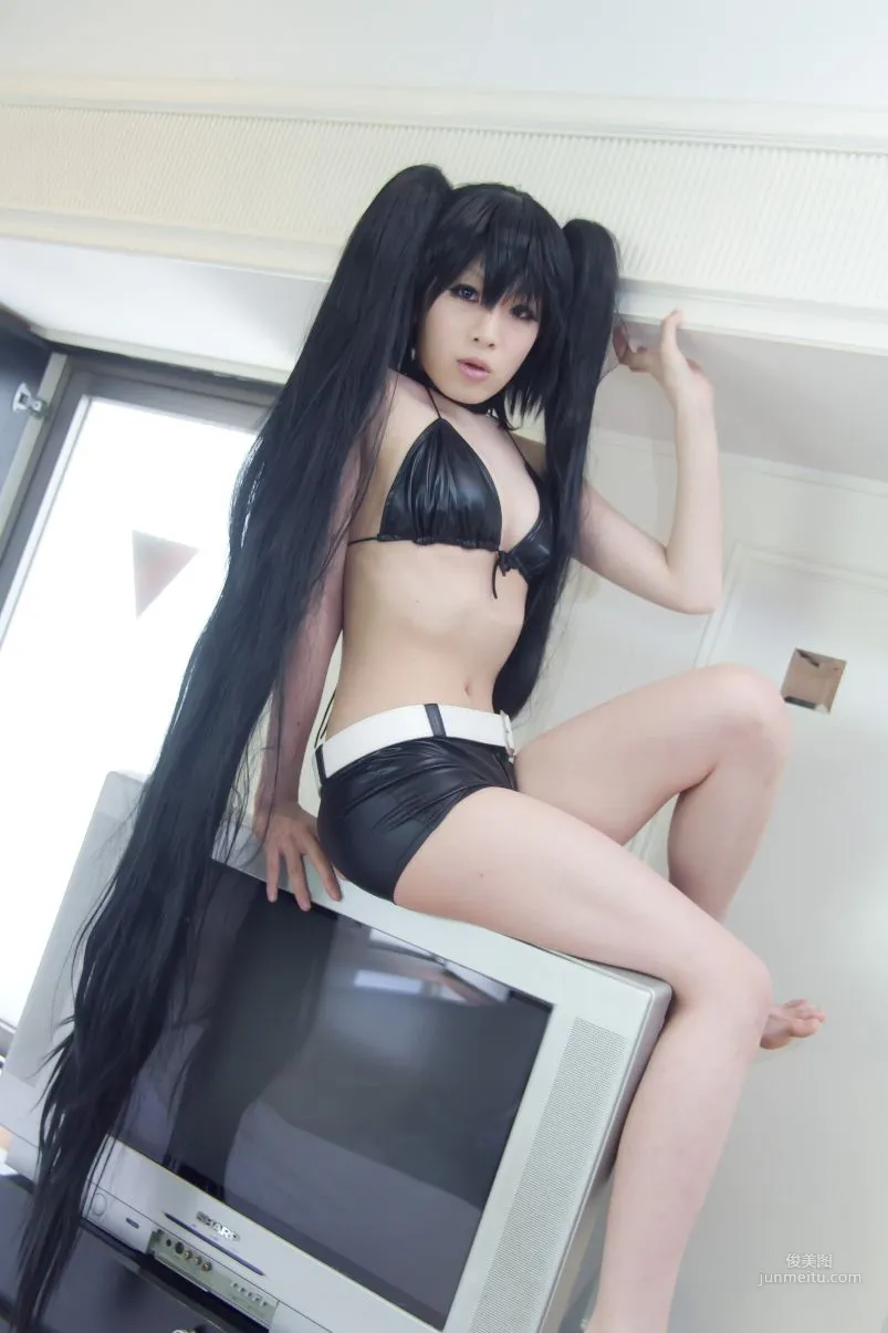 Yami Arai, BLACK ROCK SHOOTER, Black Matagi Inner (Black Rock Shooter / Black Hatsune) Photo Set photo 9